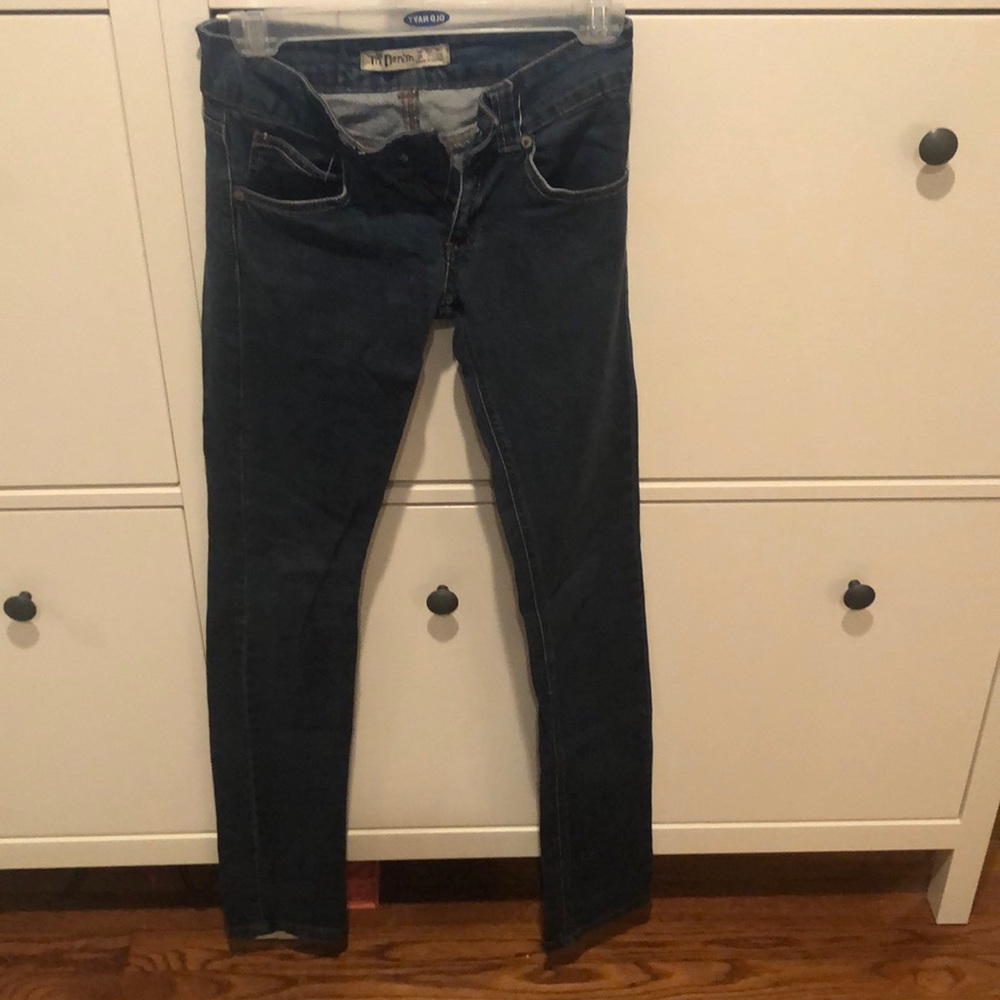 Zara skinny mid rise jeans